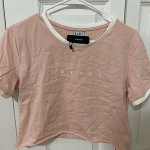 Lounge crop top